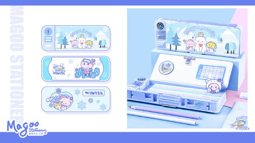 蘑菇点点文具系列 趣味科教设计案例解析