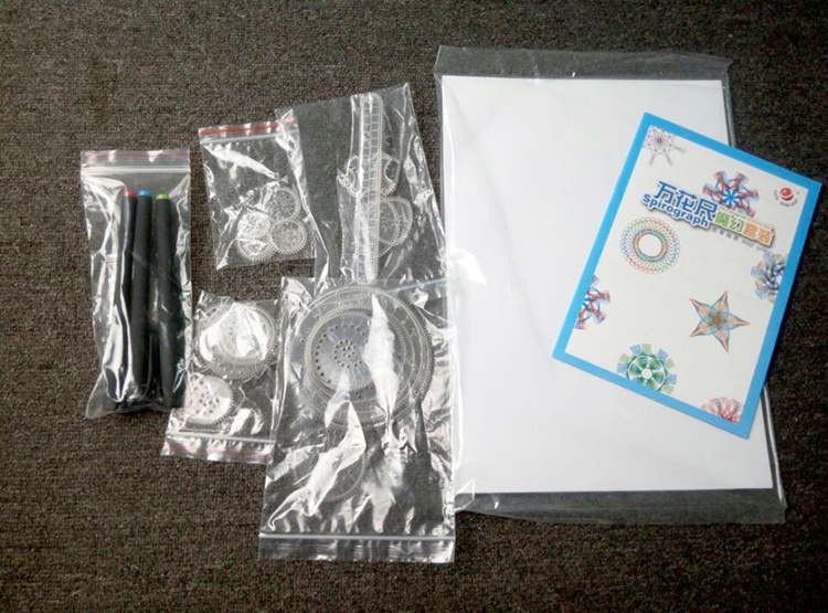 万花尺套装 儿童美术与科学教育的奇妙工具